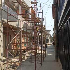 ANDAMIO TUBULAR O TRADICIONAL PARA CONSTRUCCIÓN